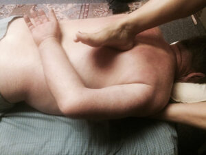 Ashiatsu Barefoot massage